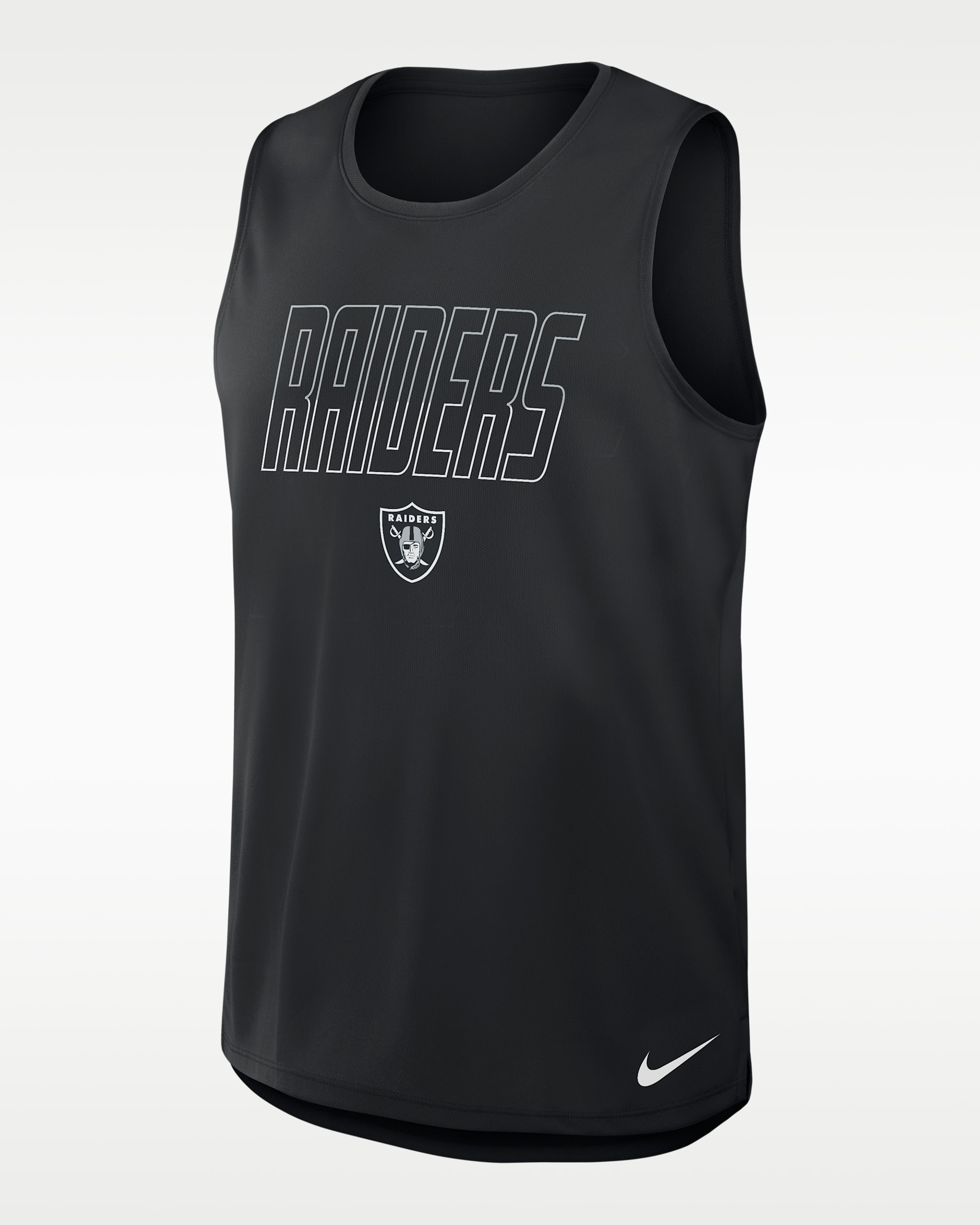 Las Vegas Raiders Men's Nike Dri-FIT NFL Tank Top. Nike.com